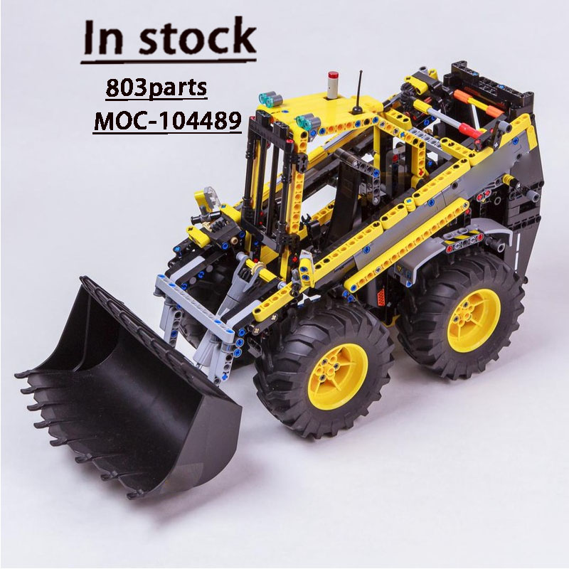 Urban Farming Model - Конструктор MOC-104489 «Городская ферма: Сельскохозяйственный мини-погрузчик»,