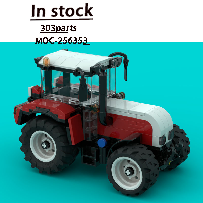 Urban Farming Model - Конструктор MOC-256353 «Городской сельскохозяйственный трактор»: креативный