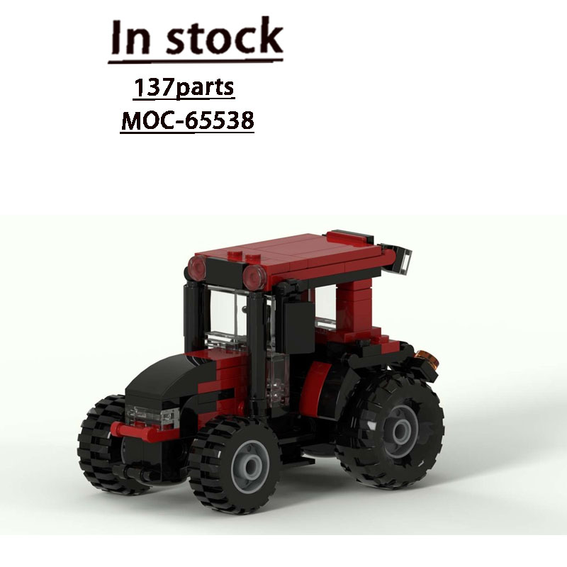 Urban Farming Model - Конструктор MOC-65538: Модель городского сельскохозяйственного ретро-трактора,