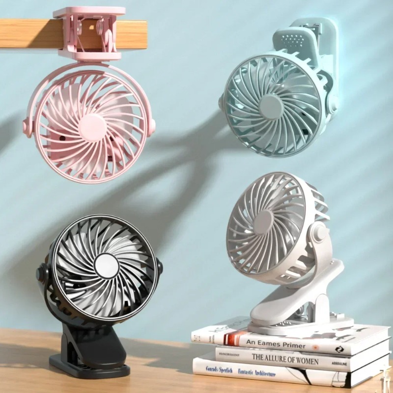 Портативный настольный вентиля – обзор и цена Oscillating Fan Clip