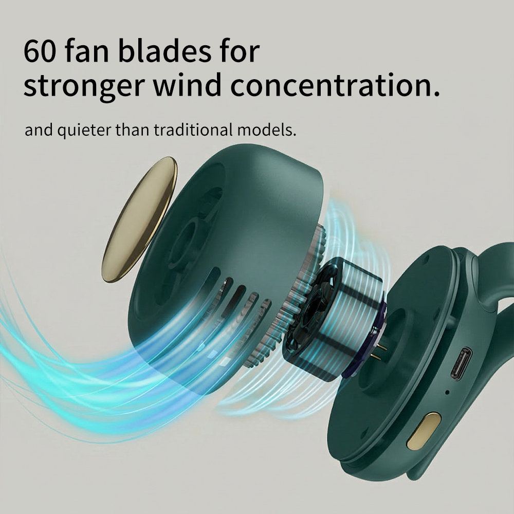 Портативный вентилятор для шеи – обзор и цена Oscillating Fan Clip