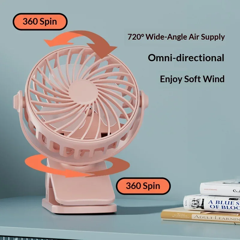 USB-вентилятор с клипсой, мини – обзор и цена Oscillating Fan Clip