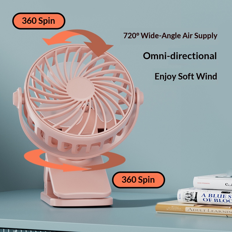 USB-вентилятор с клипсой, мини – обзор и цена Oscillating Fan Clip