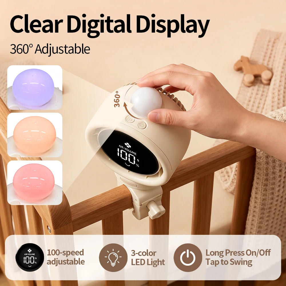 Новый портативный вентилятор д – обзор и цена Oscillating Fan Clip